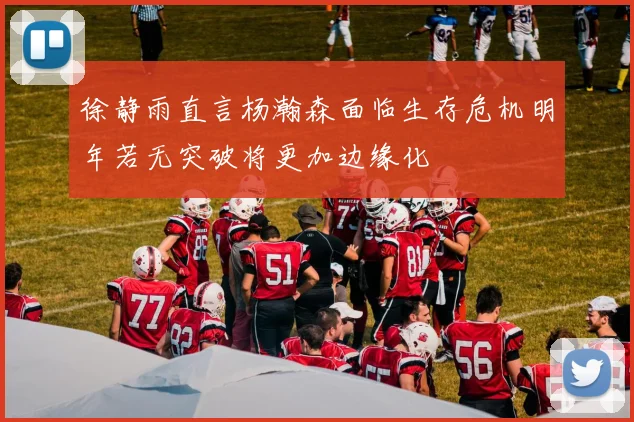 徐静雨直言杨瀚森面临生存危机明年若无突破将更加边缘化